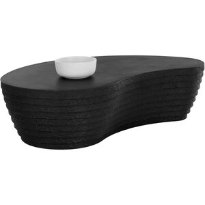 Mojave 60.25 X 36.25 inch Black Outdoor Coffee Table